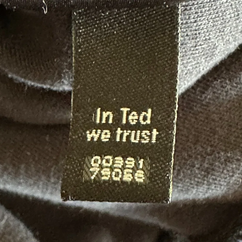 Ted Baker London Zip Up Navy Jacket Sz 6